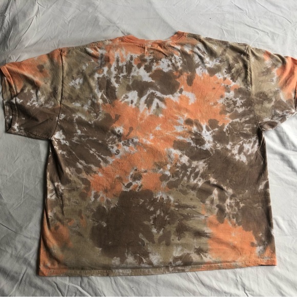 Urban Outfitters Mens Eye Print Tie-Dye T-shirt - Picture 3 of 4